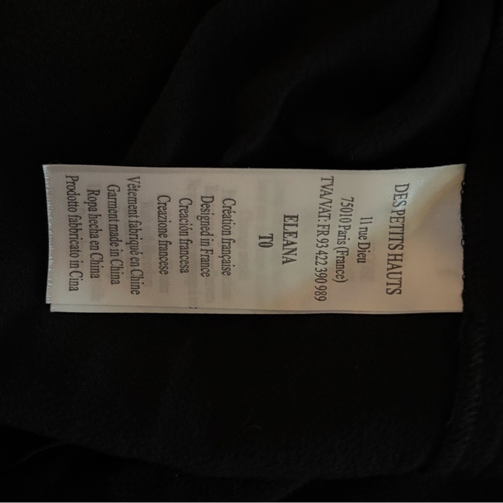 Elegant Black Midi Dress - Picture 7 of 7